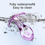 Pink Glass Butt Plug, Crystal Glass Anal Plug,Anal Trainer, Crystal Butt Plug,Anal Expander Training Sex Toys Anal Masturbation Plug For Men Women Gay And Couples