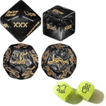 6Pcs Sex Dice Set, Date Night Dice, Glow-In-The-Dark Dice, Adult Sex Toys, Sex Games For Honeymoon, Valentine'S Day, Anniversary, Etc.