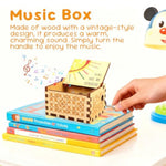 Kids Musical Instruments Set Ages 5-9, Harmonica Mini Kalimba Wooden Music Box, Music Gifts Musical Toys Instrument 4 5 6 7 8 9 + Year Old Girls