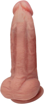 7" Realistic Silicone Dildo with Suction Cup, Soft G-Spot & Anal Stimulator for Men & Women