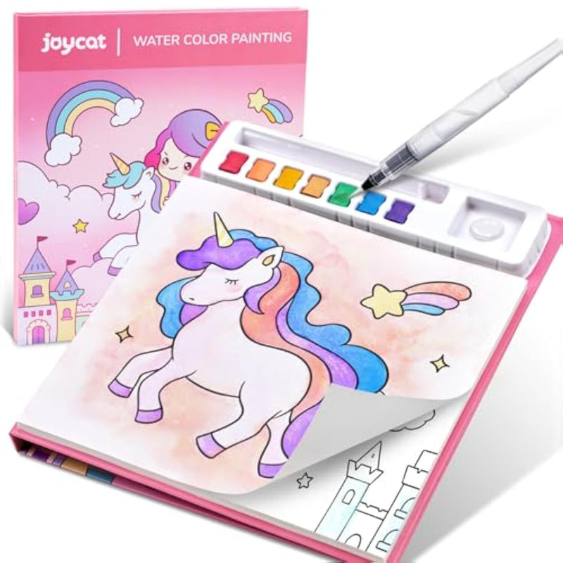 Magical Pony Water Coloring Book for Toddlers, 20 Pages, Mess-Free Art