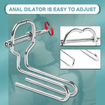 Adjustable Butt Plug - Analexpander Anal Expander - Personal Wand Massager - Vaginal Anal Stretcher- Stainless Steel Material Plugs - Bdsm Sm Adult Sex Toys For Men & Women