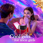 LED Light Gifts Home Decor Light Projector with 375 Effects, Bluetooth Connectivity