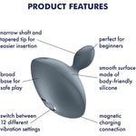 Booty Absolute Beginners 4 Vibrator Sex Toy | Adult Toys For Women & Men | Best Quiet Anal | Vibrating Sexual Pleasure Device | Stimulation Vibrators | Unisex Sextoy
