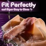 Sex Toys With 7.3 Inch Flexible Hard Dildo And Vivid Blood Vessels, Wearable Strap-On Dildo Harness For Men Women Lesbian Homosexual, Realistic Female Adult Anal Toys, Flesh Style, One Size