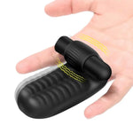 Two Finger Girth Vibrator Toy Adult Toys Wireless Vibrators Ribbed Adult Gift - 10 Speed