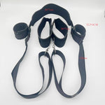 Sex Bondage BDSM Kit for Couples | Adjustable Bed Restraints, Handcuffs & Leg Straps | Beginner-Friendly Sex Straps, Bondage Gear, Adult Sex Toys