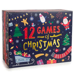 12 Games Of Christmas - Family Game Night Pack For Kids And Teens - Hilarious Christmas Party Games For Adults And Family Party - Complete Entertainment Package - Multicolor