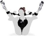 Adjustable Bed Restraint Kit – Wrist & Ankle Cuffs for Couples' Bondage Play