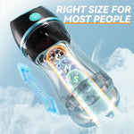 Automatic Male Masturbator With App Control - Transparent Outer Shell Penis Pump With 3 Vacuum Suction & 7 Vibration, Sex Machine Adult Toys Pocket Pussy For Men, Male Stroker Adult Sex Toys For Men