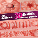 Pocket Pussy Sex Toys for Men Realistic 3D Textured Male Masturbator