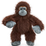 Gorilla Stuffed Animal, 18 Inch Gorilla Plush Toys For Kids, Soft Long Fur Orangutan Plush Companion Toy Gifts For Boys, Girls