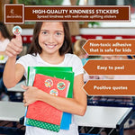 1100 Pcs Kindness Stickers for Kids, 44 Sheets for Classroom Rewards & Crafts