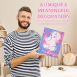 Creative Baby Reveal Art Painting Set for Gender Reveal Party Favors Boy