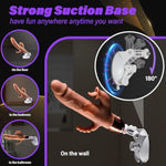 Sex Machine Thrusting Dildo Vibrator Sex Toys For Women, 3-In-1 Thrusting Vibrator For G Spot Clit Anal, 5 Vibrating 6 Thrusting Remote Control Detachable Suction Cup, Sex Toys - Machines & Devices
