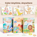 Watercolor Painting Books for Toddlers, Animals, and Fun Learning