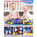 Busy Board Montessori Toys For Toddler Boy Birthday Gifts, Busy Book Sensory Toys For Toddlers, Learning Educational Toddler Travel Activities
