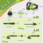 Upgraded Kids Tool Set, 3-In-1 Toddler Power Garden Tools With Sounds & Lights, Volume+/-, Toy Weed Wacker, Leaf Blower & Hedge Trimmer, Hat, Gloves, Apron, Toy Tools Christmas Birthday Gifts For Boys