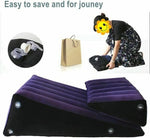 2-Piece Inflatable Sex Cushion Set – Versatile Wedge & Ramp for Couples' Support