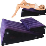 2-Piece Inflatable Sex Cushion Set – Versatile Wedge & Ramp for Couples' Support