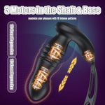 Prostate Massager Anal Vibrator, Male Sex Toys For Men Gay Thrusting Vibrating Butt Plug, Prostate Massage Device Anal Dildo Toy Penis Vibrators With Cock Ring, Mens Sex Toy Consolador Para Hombre