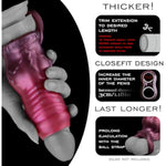 Real Soft Silicone Fantasy Penis Sleeve Selection, Rippled And Knotted Sheath, Sex Toy With Closefit Penis Ring, Male Genital Extender Sexsual Enhancement Device