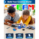 Robot Building Kits For Kids, Stem Toys For Boys Age 8-12, App & Remote Control Educational Coding Building Sets, Programmable Robot For Kids, Rechargeable Robotic Kit Gifts For Girls Boys