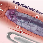 14 Inch Realistic Big Flesh Black Dildo With Big Glans G-Spot, Skin-Like Huge Thick Silicone Bbc Dildo With Strong Suction Cup For Hands-Free, Giant Long Massive Dildos Adult Sex Toys For Men Couple