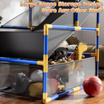 Kids Arcade Basketball Game Set With 4 Balls And Air Pump, Indoor Outdoor Basketball Hoop Sports Toy Gifts For Kids Boys Girls 3-12 Years Old, Ideal For Competition And Carnival Party Games