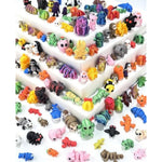 120 Pcs Mini 3D Printed Animal Set,Articulated Flexible Cute Animal Toys For Christmas,New Year,Birthday Gifts And Office Desktop Decoration(Sizes Vary, Styles Shipped Randomly)
