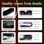 10 Pcs Bdsm Kit Sex Bondage Restraints Toys,Leather Bondage Sets Restraints Kit Sex Toys Adult Sex Bondage For Couples Sm Games.