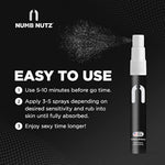 Delay Spray For Him, 60 Pumps, Last Longer Bed Premature Ejaculant Control Sexual Enhancers, Desensitizing Spray Sex Men, Climax Delay Spray For Men 0.34 Fl Oz (Pack Of 1) 1 0.34 Fl Oz