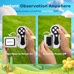 Hp60 Ips Microscope For Kids: [Auto On & Off] [3-In-1] 2" Portable Handheld Microscope Miniscope, Pocket Mini Scope Educational Science Kit, Christmas Birthday Gifts For Kids, Pc View, White