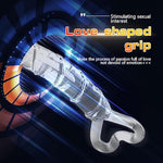 Crystal Glass Butt Toys Heart Shaped Anal Trainer Jewel Butt Plug S&M Adult Gay Anal Plugs Woman Men Sex Gifts Things For Beginners Couples