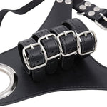 Male Chastity Locking Penis Wearing Pants Penis Binding Strap Male Slave Lower Body Adjustment Lock Belt