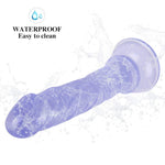 Mini Cute 4.72 Inches Realistic Dildo For Beginners, Anal Dildos Lifelike Fake Penis For G Spot Stimulator Anal Plug Training Sets, Adult Sex Toys For Women/Men/Gay (Blue)