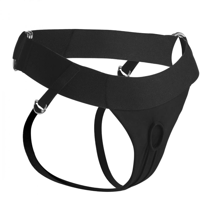 Avalon Jock Style Strap-On Harness, Black (Ae158)