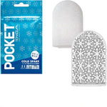 TENGA POT-006C Cool Spark Beads Pocket TENGA Portable Male Masturbator, Blue (Pack of 2)