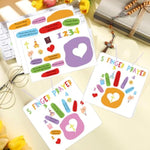 6 Set Christian Prayer Handprint Craft Kit for Kids, Sunday School Activity