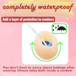 Reusable Penis Sleeve Kit Pennis Extender Penis Enlarger Soft Dick Extender Extension Extensor De Pene Stretchy Cock Enlarger Adult Sex Toys For Men Couples Sex Games 3 Pcs