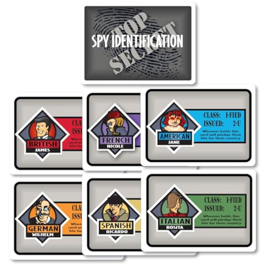 SPY ALLEY Card Game: Secret Intrigue for Kids and Adults Ages 8 and Up ...