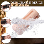 Wine Bottle Masturbation Cup Adult Sex Toy Real Texture Vaginal Masturbation Massager Convenient For Carrying And Private Delivery