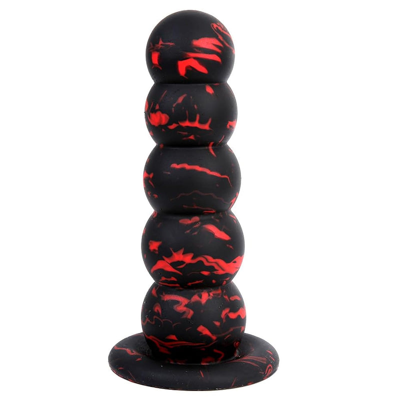 6.3 Anal Beads Butt Plug Sex Toys, Mens Anal Training Female G-Spot Stimulator & Male Prostate Massager Anus Dilator Adult Sex Toys