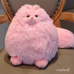 Cute Pink Cat Stuffed Animals Plush Toy,Kids Plushies Cat Teddy Soft Toy Birthday For Girls,Stuffed Cat Plush Animals