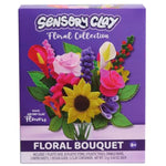 Sensory Clay Floral Bouquet Craft Kit for Kids and Adults