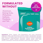 Acidified Deodorant Wipes - 45 ct, 2 pk (Cool Cucumber)