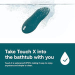 Touch X Lay On Vibrator | Vibrating Mini Bullet Sex Toys For Women | Clitoral Stimulator Personal Massager | 8 Intensity Levels & 7 Vibration Modes| Adult Toys & Sexual Pleasure Tools | Green