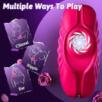 Sucking Vibrator Women Sex Toys - Adult Toys Suction Vibrator Female Sex Toys With 10 Sucking & Vibrating Modes,Waterproof Nipple Toys Clitoral Stimulator For Women & Couples