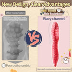 Male Masturbator 3D Textured Sex Toy for Men 1.46 LB