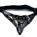 Strap On Dildo Harness Adult Sex Toys For Women Men,With Three Metal Rings, Wearable Adjustable Bondage Gear For Lesbian Gay Couple Vaginal Anal Play